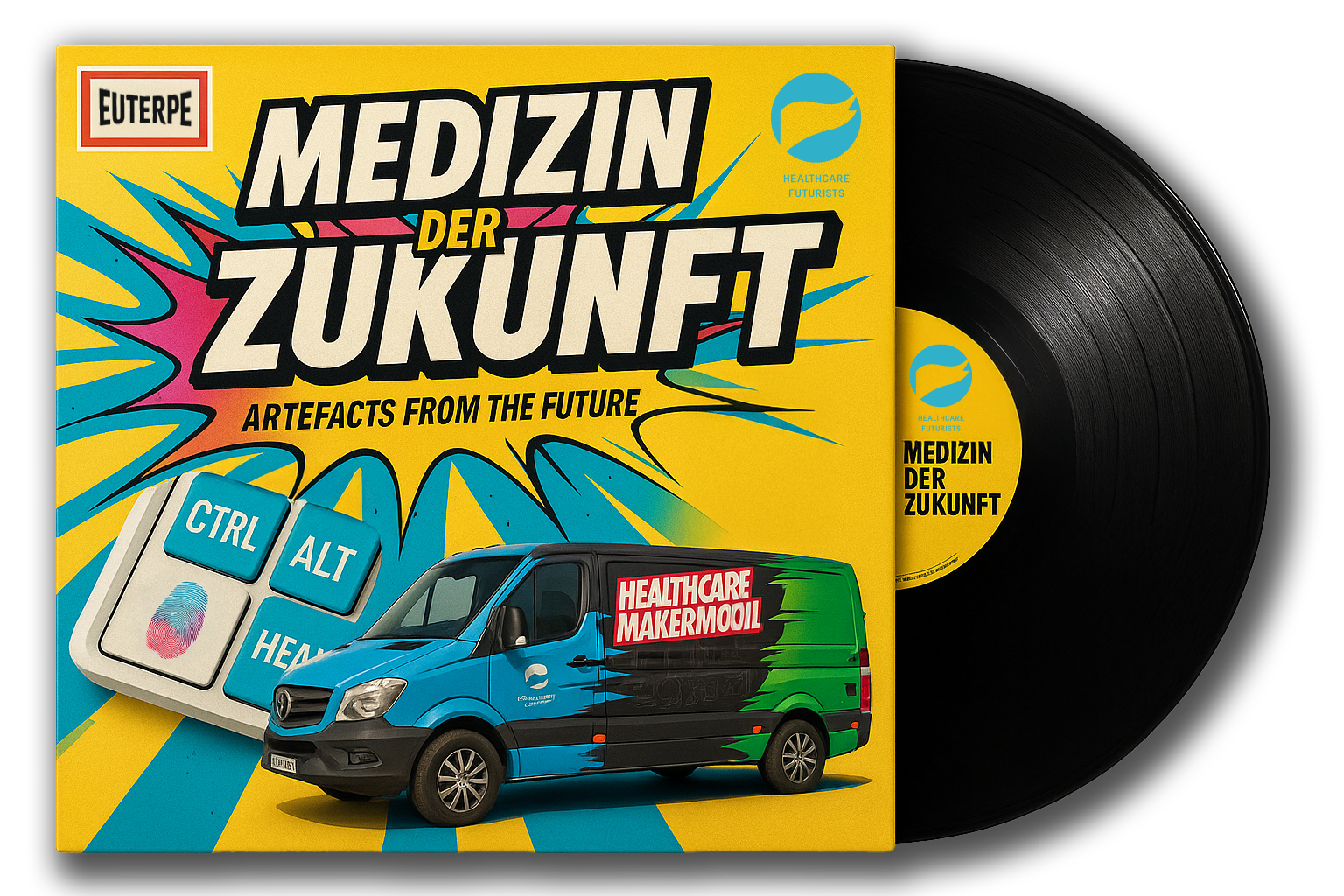 Medizin der Zukunft - Vinyl Record Album Cover