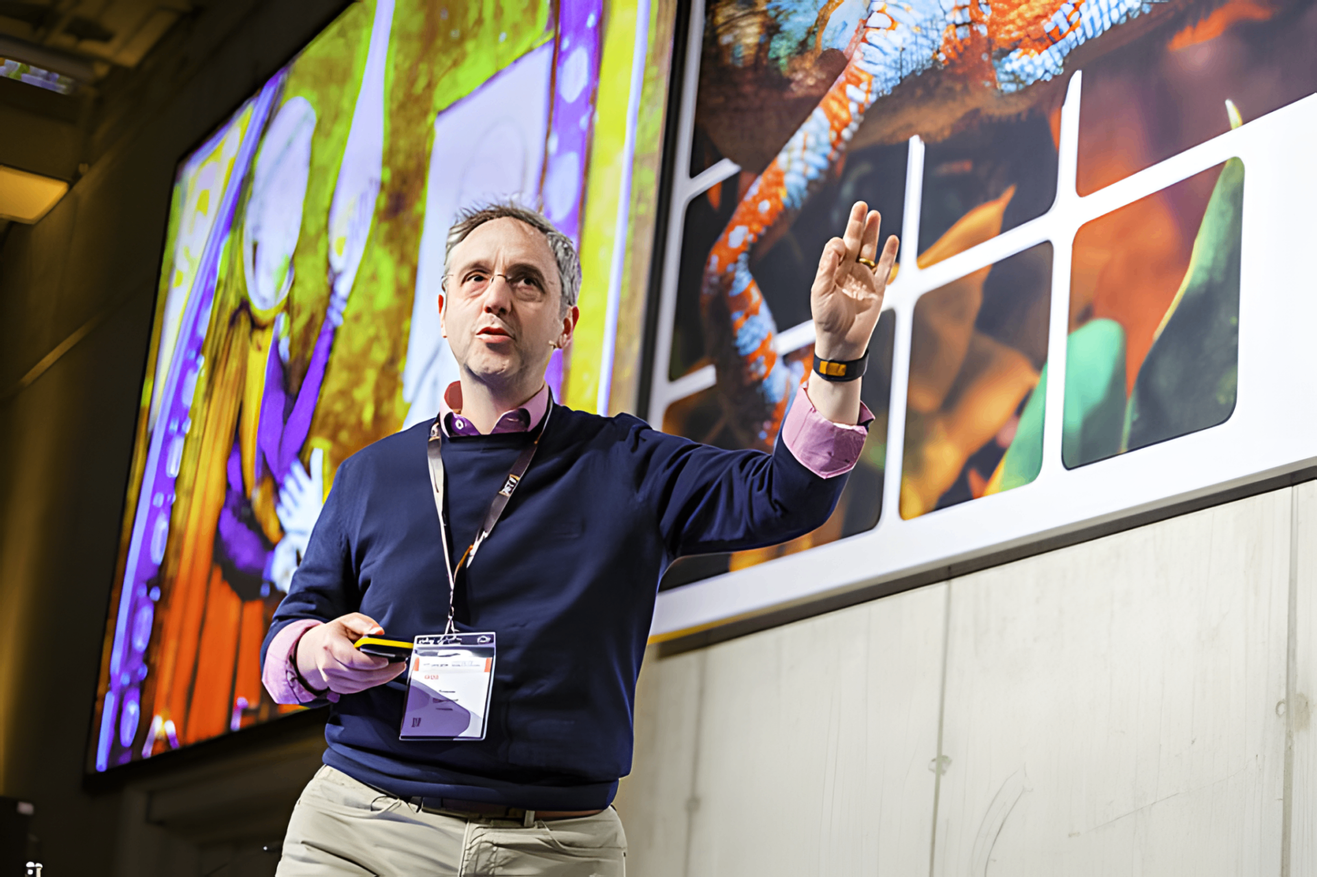 Prof. Dr. Tobias Gantner speaking at conference - Image 3